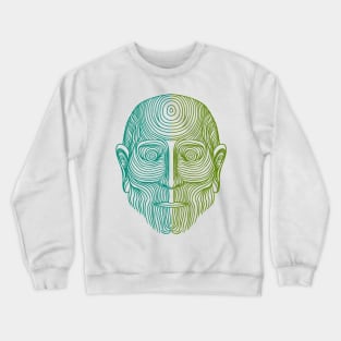 peculiar and strange linework Crewneck Sweatshirt